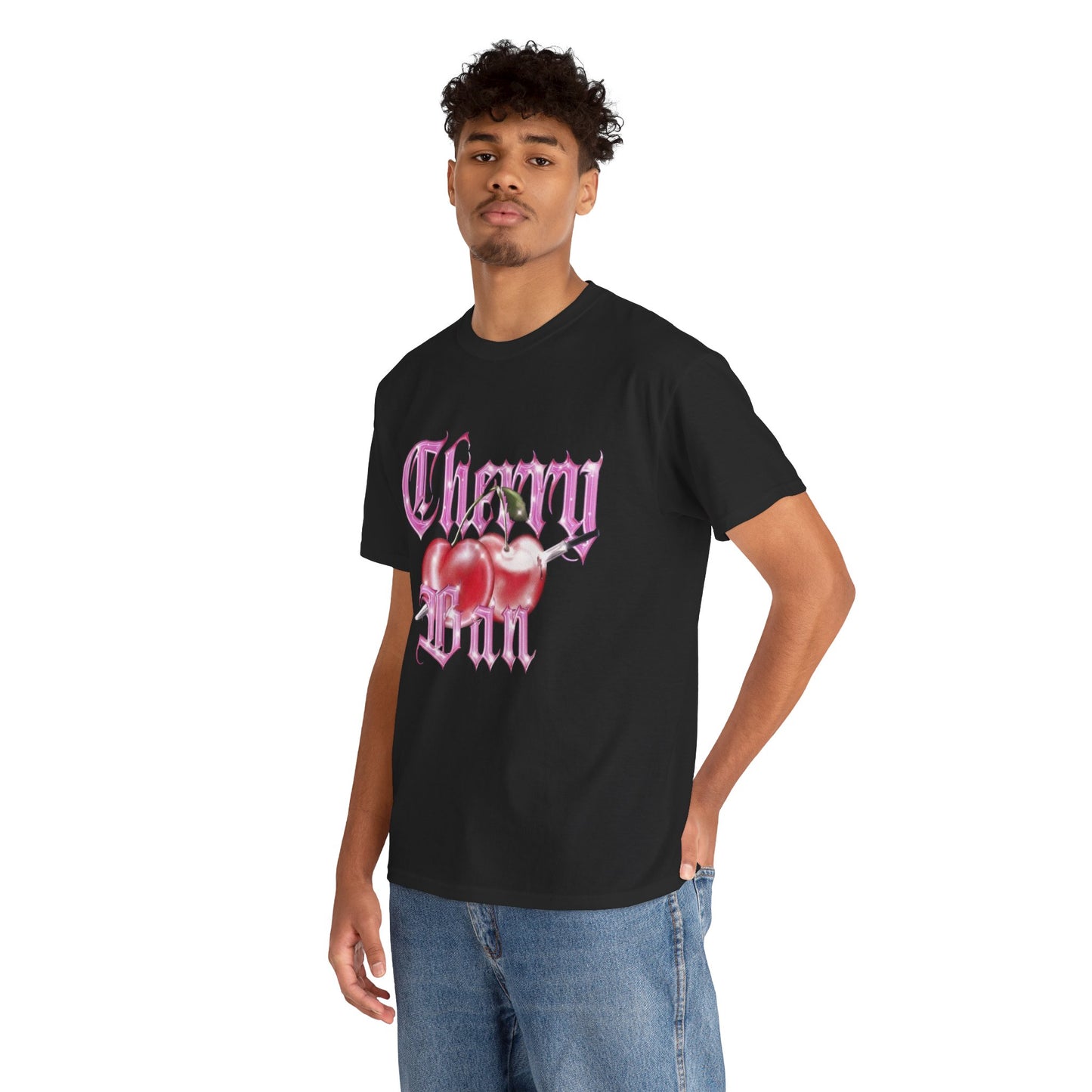 Cherry Ban | Heavy Cotton Tee