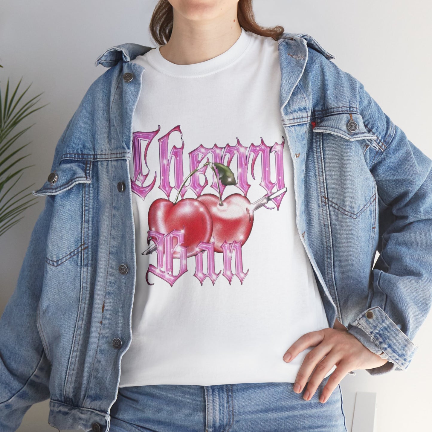 Cherry Ban | Heavy Cotton Tee