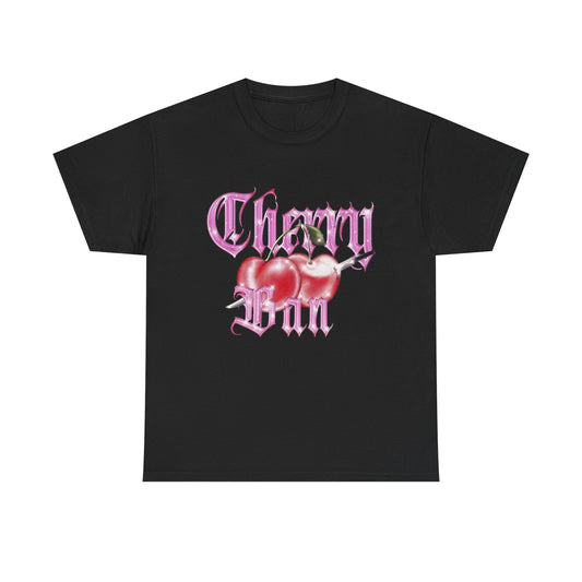 Cherry Ban | Heavy Cotton Tee