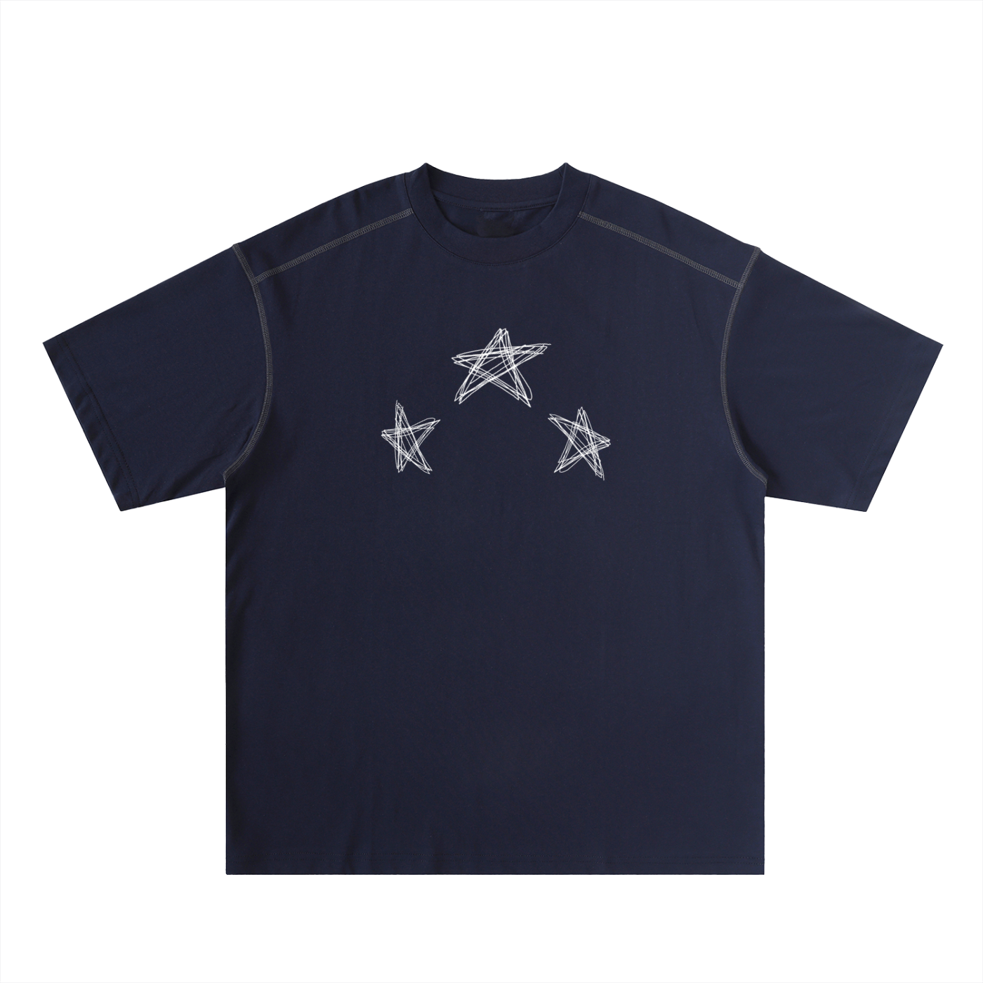 Distressed Star Tee