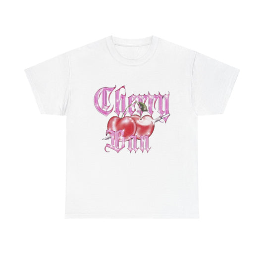Cherry Ban | Heavy Cotton Tee