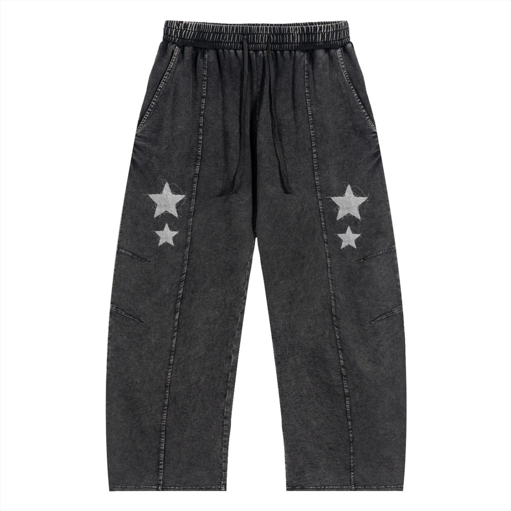 Drawstring Cotton Pants