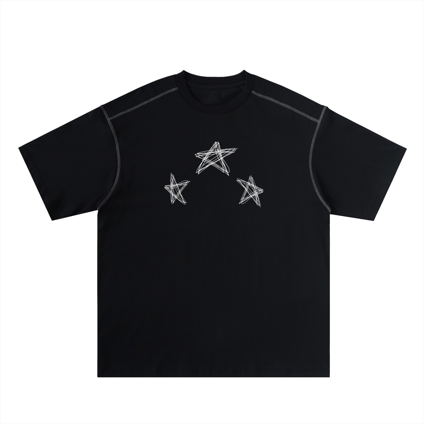 Distressed Star Tee