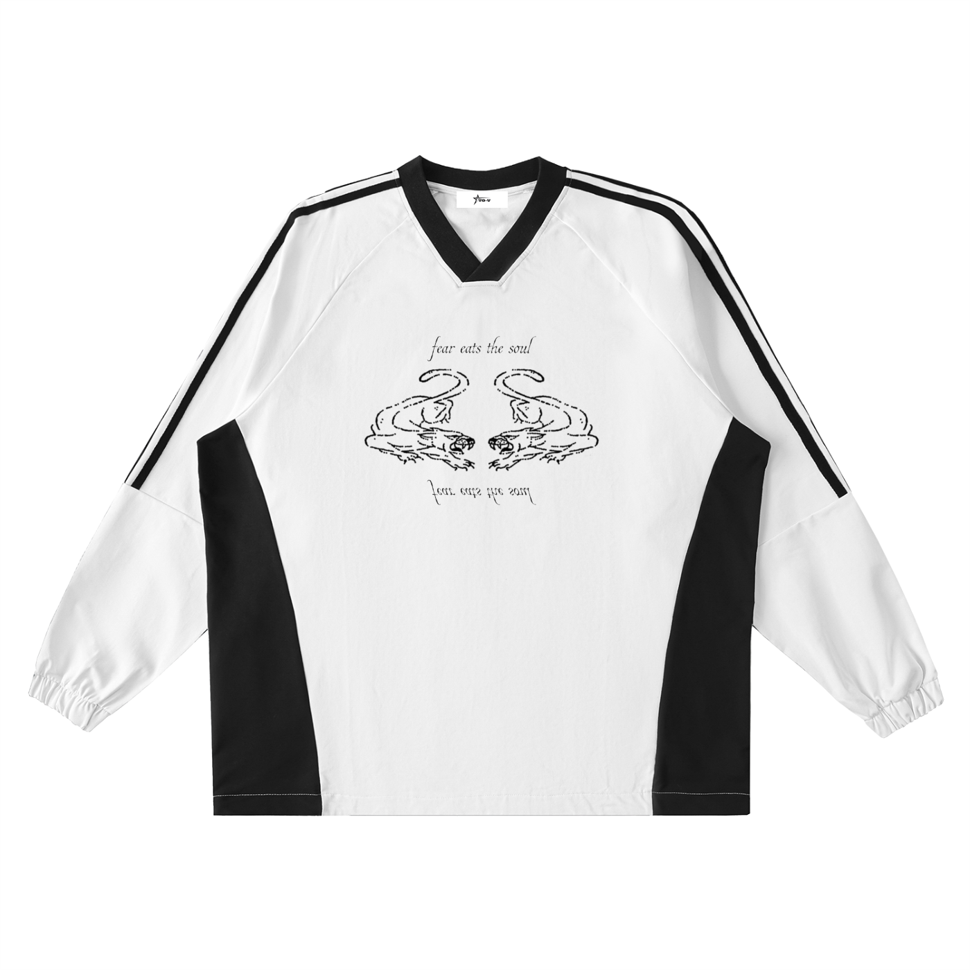 V-Neck Long-Sleeve T-Shirt