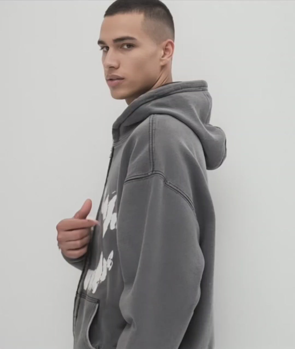 Fangs Zip Hoodie