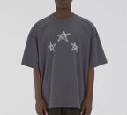 Distressed Star Tee