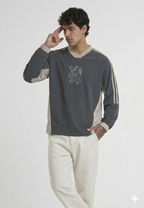 V-Neck Long-Sleeve T-Shirt