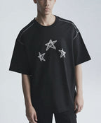 Distressed Star Tee
